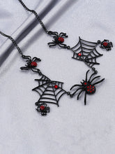Halloween Spider Web Necklaces